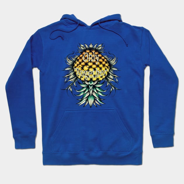 Only Together Upside down Pineapple Hoodie by Vixen Games